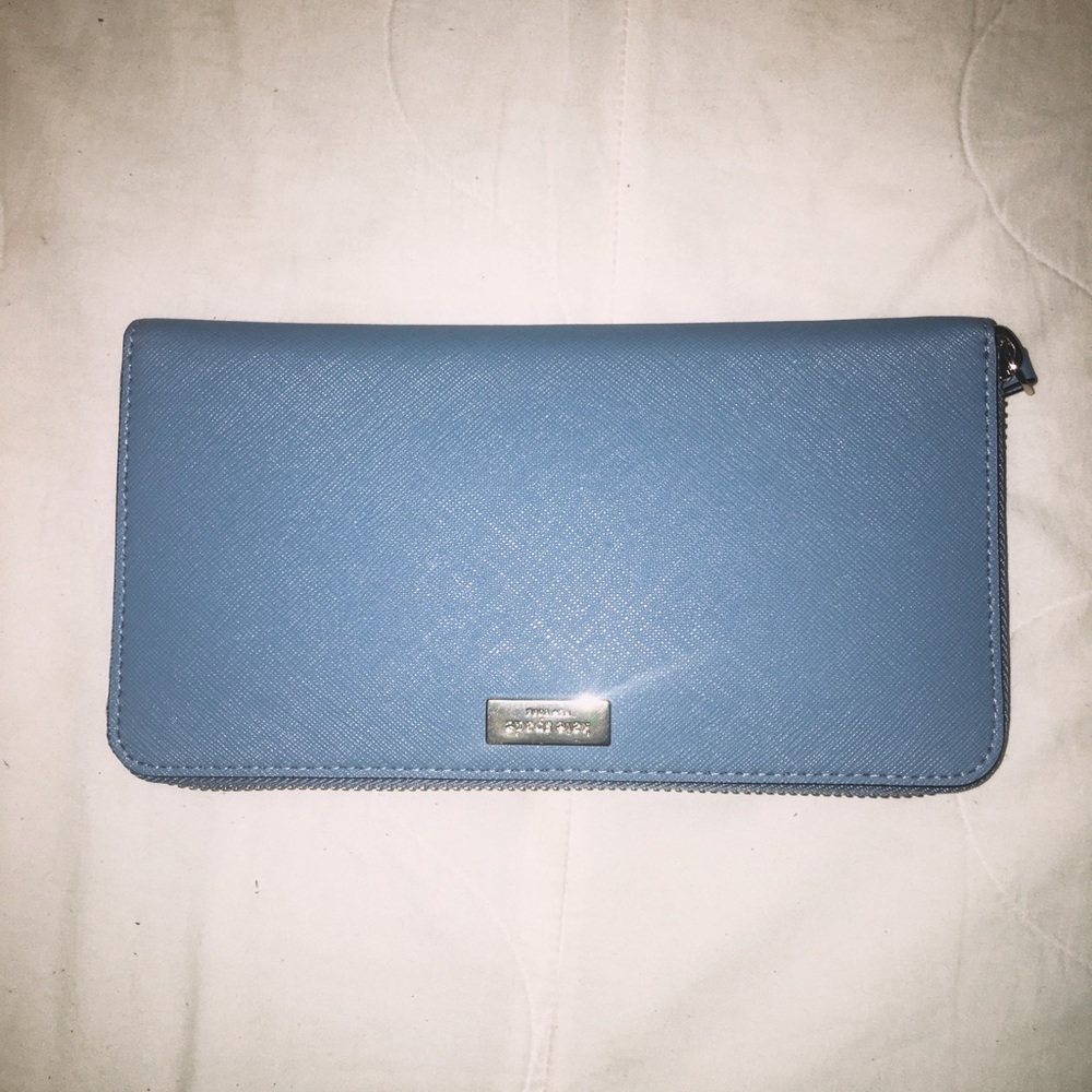 CUTE kate spade light blue wallet